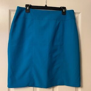 NWOT Worthington turquoise skirt 14